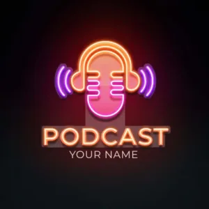 Custom Name Podcast Artwork Led Neon Sign Light