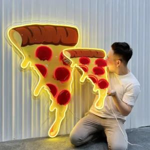 Pizza Art Work Led Neon Sign Light